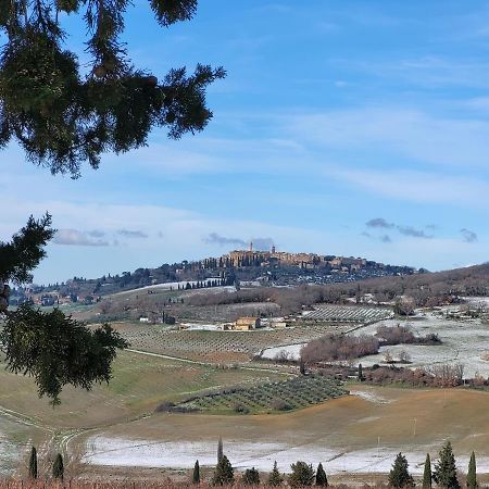 Апартаменти Casa Per L'Osticcio Vista Sulla Val D'Orcia Монтальчино Екстер'єр фото