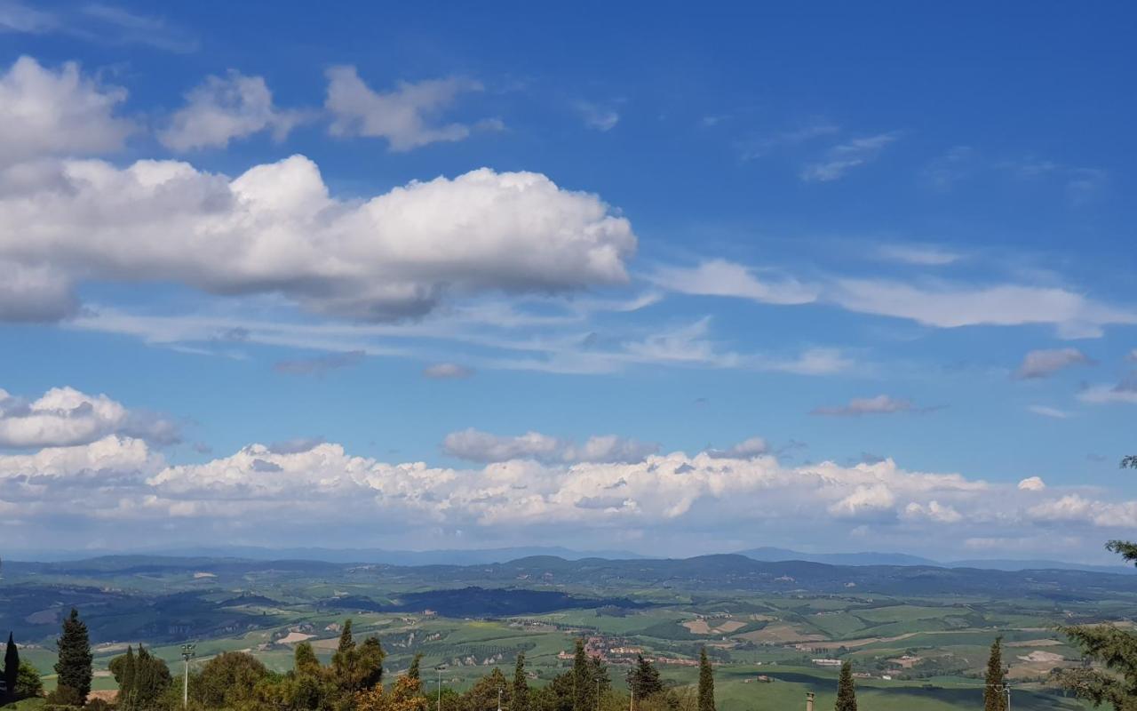 Апартаменти Casa Per L'Osticcio Vista Sulla Val D'Orcia Монтальчино Екстер'єр фото