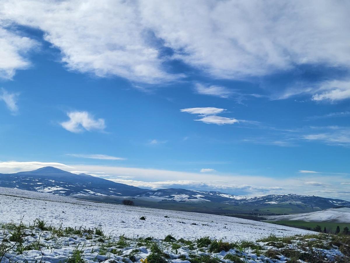 Апартаменти Casa Per L'Osticcio Vista Sulla Val D'Orcia Монтальчино Екстер'єр фото