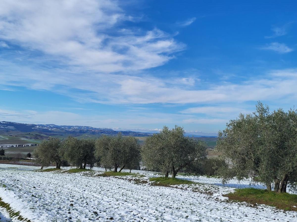 Апартаменти Casa Per L'Osticcio Vista Sulla Val D'Orcia Монтальчино Екстер'єр фото