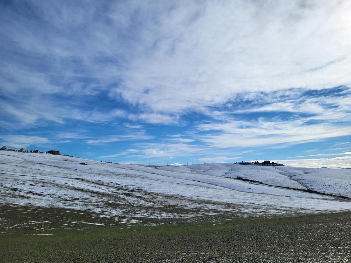 Апартаменти Casa Per L'Osticcio Vista Sulla Val D'Orcia Монтальчино Екстер'єр фото