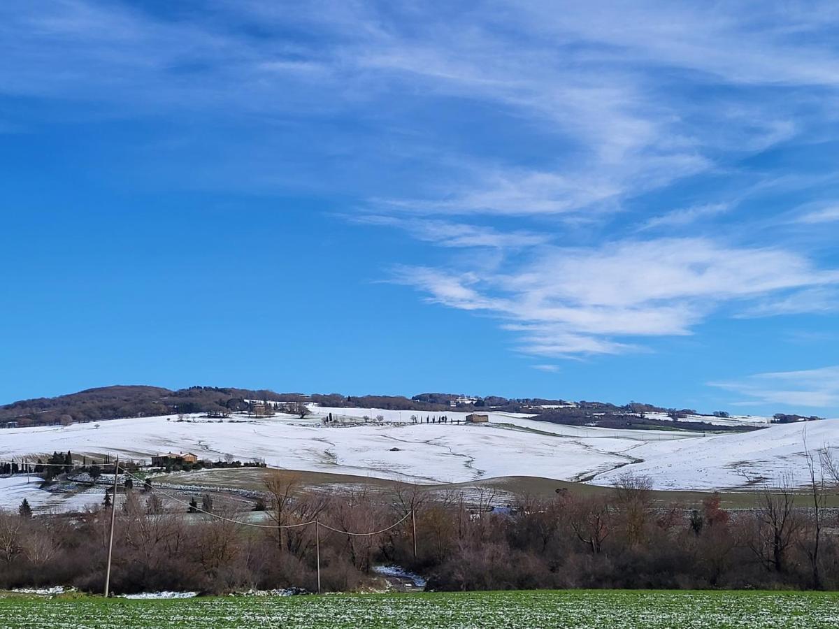 Апартаменти Casa Per L'Osticcio Vista Sulla Val D'Orcia Монтальчино Екстер'єр фото