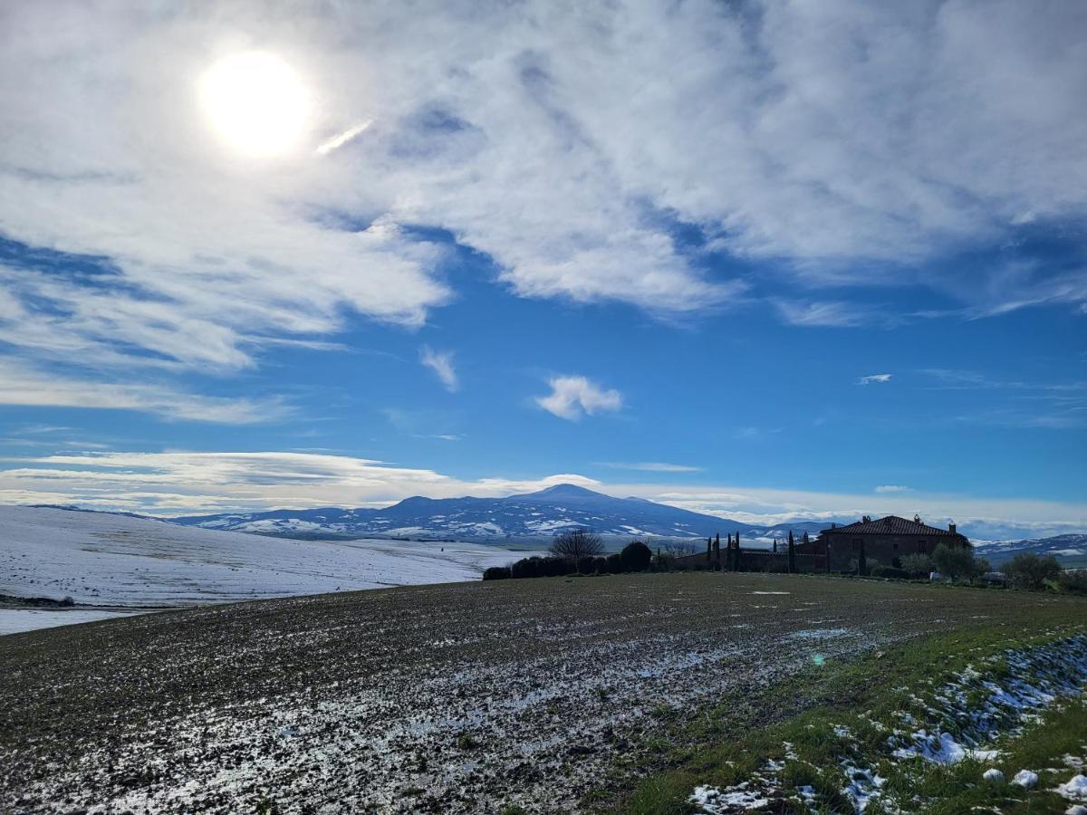 Апартаменти Casa Per L'Osticcio Vista Sulla Val D'Orcia Монтальчино Екстер'єр фото